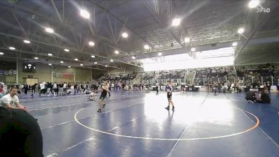 87 lbs Cons. Round 4 - Quentin Bingham, Pleasant Grove Jr. High vs Jared Leonard, Cougars Wrestling Club