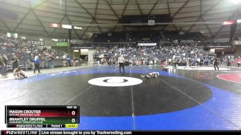 59 lbs Quarterfinal - Brantley Druffel, Lionheart Wrestling Club vs Mason Crouter, Outlaw Wrestling Club