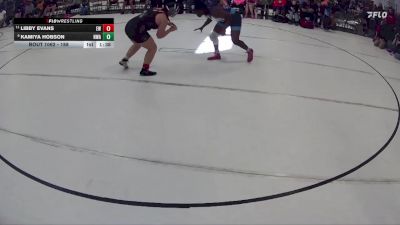 188 lbs Champ. Round 1 - Libby Evans, Elgin Wolfpack vs Kamiya Hobson, Nebraska Wrestling Academy