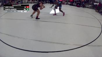 188 lbs Champ. Round 1 - Libby Evans, Elgin Wolfpack vs Kamiya Hobson, Nebraska Wrestling Academy