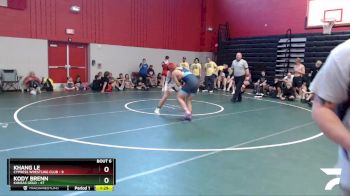 185 lbs Round 2 (8 Team) - Kody Brenn, Kansas Gold vs Khang Le, Cypress Wrestling Club