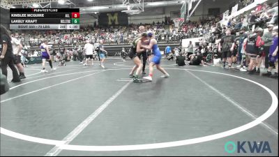 105 lbs Rr Rnd 3 - Alvina Ellerd, Choctaw Ironman vs Gentry Pickett, Shelton Wrestling Academy