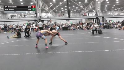 106 lbs Quarterfinals (8 Team) - JP McKeown, CTWHALE ORCA vs Jon Tutku, Team Shutt Mau Mau