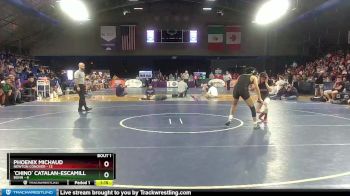 126 lbs Finals (2 Team) - `Chino` Catalan-Escamilla, Bunn vs Phoenix Michaud, Newton Conover