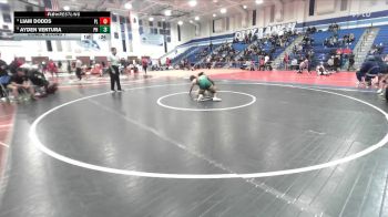 150 lbs Cons. Round 7 - Liam Dodds, Point Loma vs Ayden Ventura, Patrick Henry