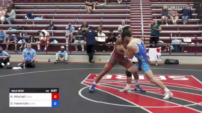 82 kg Consolation - Khalil Mitchell, Cougar Wrestling Club vs Devan ...