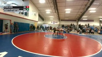 138 lbs Cons. Semi - Malachi Smethhurst, Kelly Walsh vs Ryker Goss, Sheridan