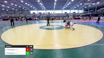 138 lbs Rr Rnd 1 - Grant Thompson, Red Devil Wrestling Club vs Koy Buesgens, Team Carnage