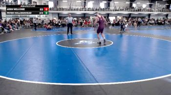 Elite 157 lbs Cons. Round 2 - Peter Hollingshead, Luther vs Aden Welcome, Minnesota State