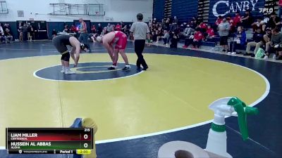 215 lbs Champ. Round 1 - Hussein Al Abbas, Aloha vs Liam Miller, Centennial