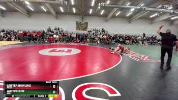 175 lbs Quarterfinal - Leister Bowling, Mead vs Austin Muir, Erie