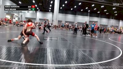 123 lbs Round 6 (8 Team) - Gable Hargrove, MF Dynasty vs Zach Wilson, Indiana Outlaws
