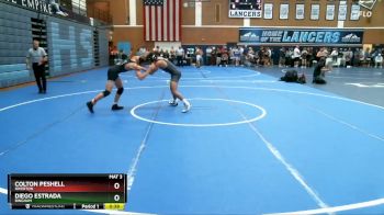 138 lbs Cons. Round 4 - Diego Estrada, Bingham vs Colton Peshell, Riverton