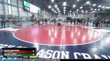 86 lbs Champ. Round 2 - Atlas Thompson, Moses Lake WC vs Kellen Cundy, Punisher Wrestling Company