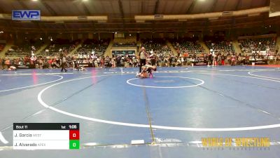 96 lbs Round Of 16 - James Garcia, Western Nebraska Elite vs John Alvarado, Apex