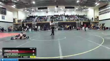 77 lbs Cons. Round 1 - Jordan Nemcek, Munster Wrestling Club vs Lyndon Shultz, Rochester Wrestling Club