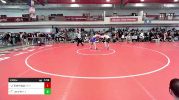 220 lbs Consi Of 8 #2 - Juan Santiago, Holyoke vs Theodore Lourie, Bos Latin Academy