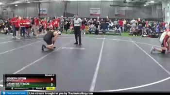 220 lbs Round 2 (8 Team) - Davin Mattimoe, Wyoming Gold vs Joseph Stein, Nebraska Red