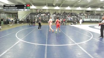 165 lbs 3rd Place Match - Croix Gudenkauf, Mission Athletics vs Jaiden Finger, Thorobred Wrestling Club
