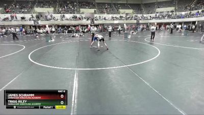 84 lbs Cons. Round 1 - Trigg Riley, Sarbacker Wrestling Academy vs James Schramm, Sarbacker Wrestling Academy