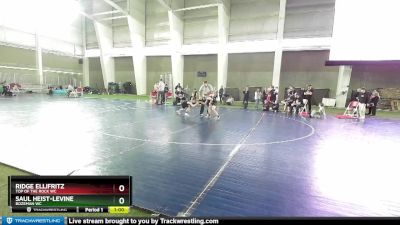 77 lbs Semifinal - Saul Heist-Levine, Bozeman WC vs Ridge Ellifritz, Top Of The Rock WC