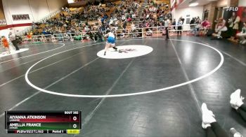 140 lbs Cons. Round 3 - Aiyanna Atkinson, Laramie vs Amellia France, Lyman