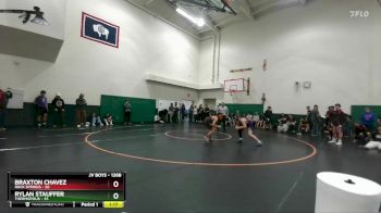 126B Round 2 - Braxton Chavez, Rock Springs vs Rylan Stauffer, Thermopolis