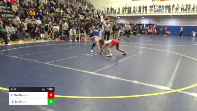 114 lbs R-16 - Pepper Martin, University-WV vs Easton Mull, Chestnut Ridge