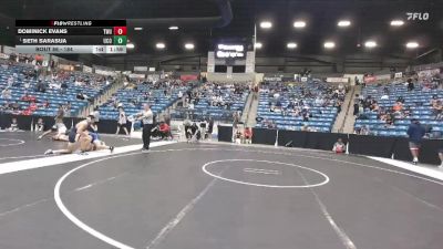 184 lbs Champ. Round 1 - Seth Sarasua, Central Oklahoma vs Dominick Evans, Texas Wesleyan