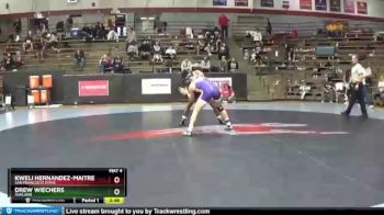 165 lbs Champ. Round 1 - Drew Wiechers, Ashland vs Kweli Hernandez-maitre, San Francisco State