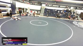 170 lbs Round 2 (4 Team) - Rianna Tate, Valiant Prep vs Olivia Howell, Oregon