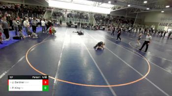 107 lbs Cons. Round 3 - Payton King, TW Wrestling vs Jackson Gardner, Sanderson Wrestling Academy