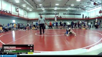 80 lbs Cons. Round 4 - Ethan Bayliss, CIA / Mt Vernon vs Derek Rogers, Contenders Wrestling Academy