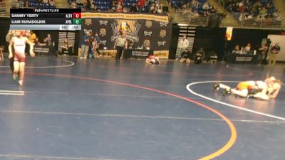 80 lbs Consy 1 - Sammy Yerty, Altoona vs Liam Suhadolnik, Apollo-Ridge