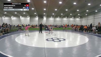 110 lbs Katie Biscoglia, Iowa vs Khiry Reese, North Carolina Blue