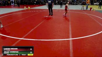 60 lbs Quarterfinal - Drake Cooreman, Wabasso vs Carter Dresher, St. Charles