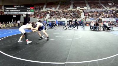 157-D3 5th Place Match - Dennis Bernt, Poston Butte High School vs Levi Heidenreich, American Leadership Academy - Gilbert North