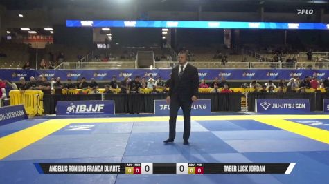 Angelus Ronildo Franca Duarte vs Taber Luck Jordan 2026 Pan Jiu Jitsu IBJJF Championship