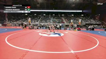 4A-126 lbs Cons. Round 2 - Konner Frost, Riverton vs Jeramiah Musbach, Green River