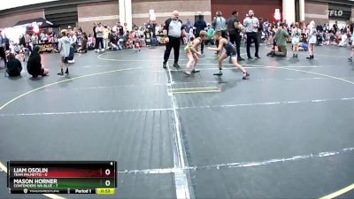 65 lbs Round 4 (6 Team) - Liam Osolin, Team Palmetto vs Mason Horner, Contenders WA Blue