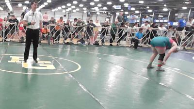 165 lbs Rr Rnd 1 - Abbigale Dudley, MetroWest United Pink - HSG vs Kayleigh Hannah, Team RJN Green - HSG