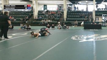 207 lbs 3rd Place Match - Isabel Anaya, Manchester vs Alivia Davey, Illinois Wesleyan