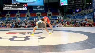 165 lbs 3rd Place Match - Maximus Dhabolt, IA vs Liam Carlin, CT