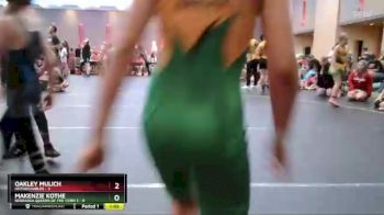 64 lbs Quarterfinals (8 Team) - Makenzie Dailey, Nebraska Queens Of The Corn 3 vs Kylnee Johnson, Untouchables