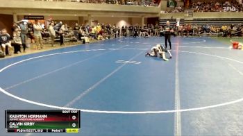 64 lbs Cons. Round 2 - Calvin Kirby, Bemidji vs Kashton Hormann, Summit Wrestling Academy
