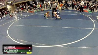 66 lbs Champ. Round 1 - Jaxon Sedillo, LV Bear Wrestling Club vs Ryatt Ellsworth, Sublime Wrestling Academy