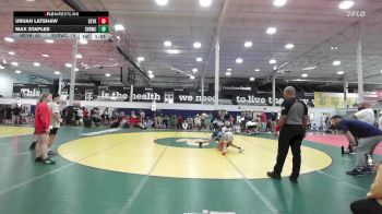 88 lbs Rr Rnd 2 - Urijah Latshaw, Keystone Krush - K6 vs Max Staples, Steel Valley - K6