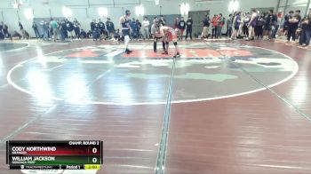 182 lbs Champ. Round 2 - Cody Northwind, Granger vs William Jackson, Gonzaga Prep