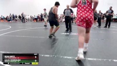 Round 1 (10 Team) - Sean Kirtz, Lake Gibson Braves vs David Rodriguez, Pedraza Wrestling