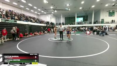 235 lbs Round 2 - Katyana Dexter, Pinedale vs Kaitlin Barral, Thermopolis